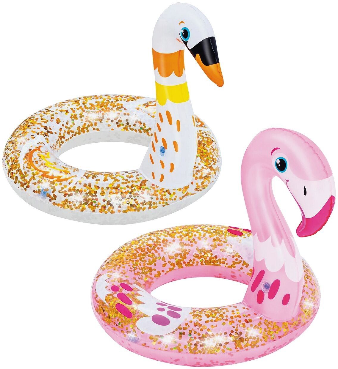 Boya Redonda Glitter 61Cm - Modelo elegido al azar