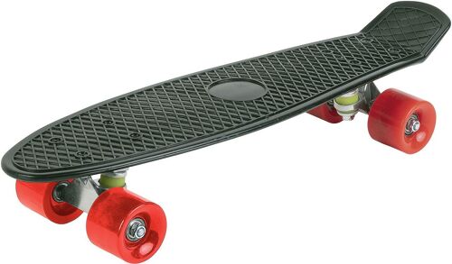 Skateboard 55Cm Noir/Rouge