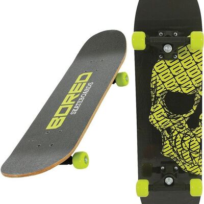 Skateboard in legno di acero verde 79X20 cm