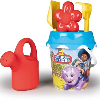Dino Ranch Filled Bucket With Watering Can