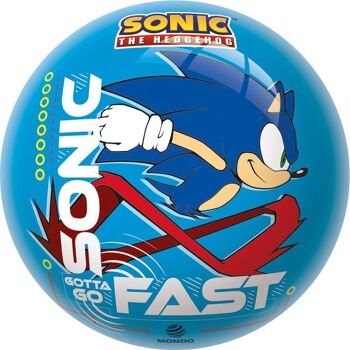 Balle Sonic 14Cm BIO Gonflée 1