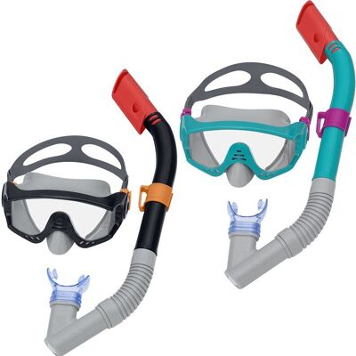 Spark Wave Maske und Schnorchel für Erwachsene – zufällig ausgewähltes Modell