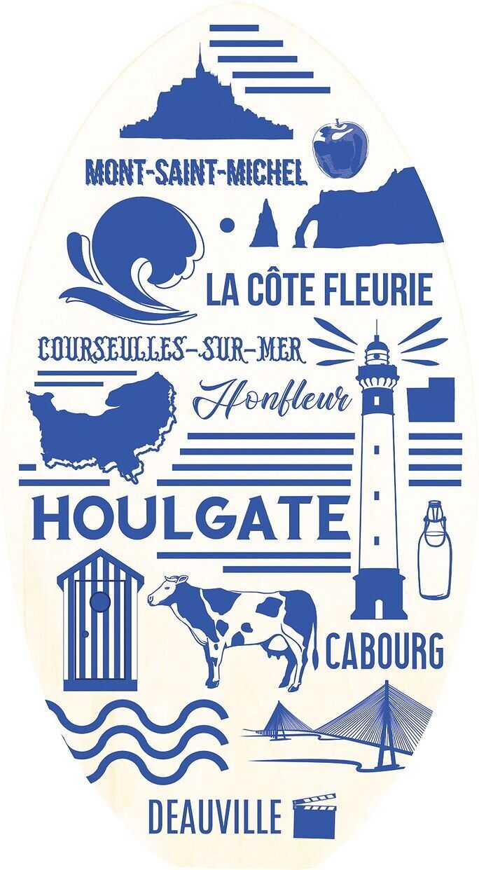 Skimboard in Legno 89Cm Normandia