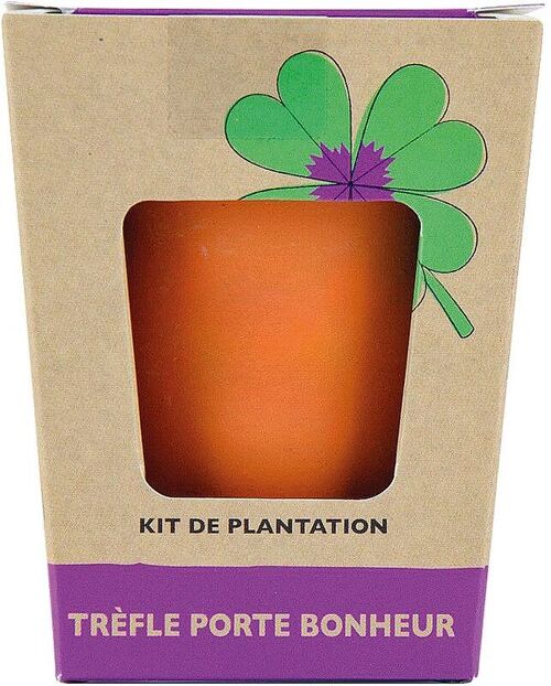 Mini Kit De Plantation Trèfles 4 Feuilles