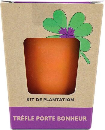 Mini Kit De Plantation Trèfles 4 Feuilles 1