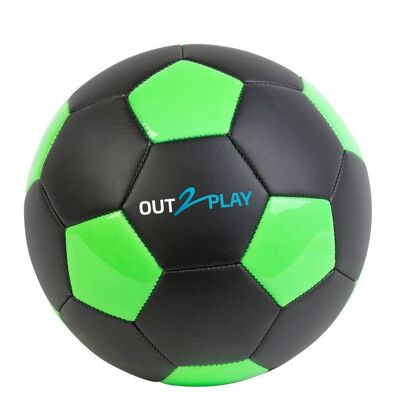 Black T5 330G Inflated Football - OUT2PLAY