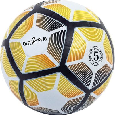 Pallone da calcio gonfiato 380G - OUT2PLAY - Modello scelto casualmente
