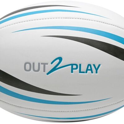 Pallone Rugby Ufficiale T5 350GR Gonfiato - OUT2PLAY