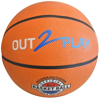 BALL T7 Aufgeblasener Basketball – OUT2PLAY