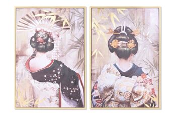 TABLEAU LIENZO PS 80X3,7X120 GEISHA 2 ASSORTIS. CU204638 1