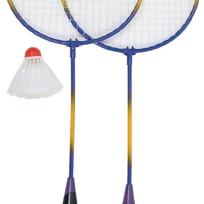2 Badmintonschläger mit Federball – OUT2PLAY