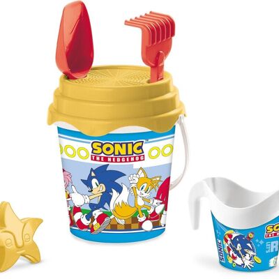 17Cm Lined Bucket With Sonic Watering Can