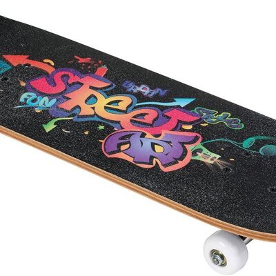 Wooden Skateboard 70Cm Graffiti