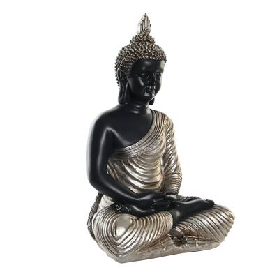 FIGURINE RÉSINE 31X22X49 BOUDDHA DORÉ FD202642