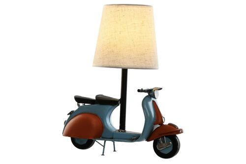 Lampara Sobremesa Metal Lino 31X15X34 Vespa LA212361