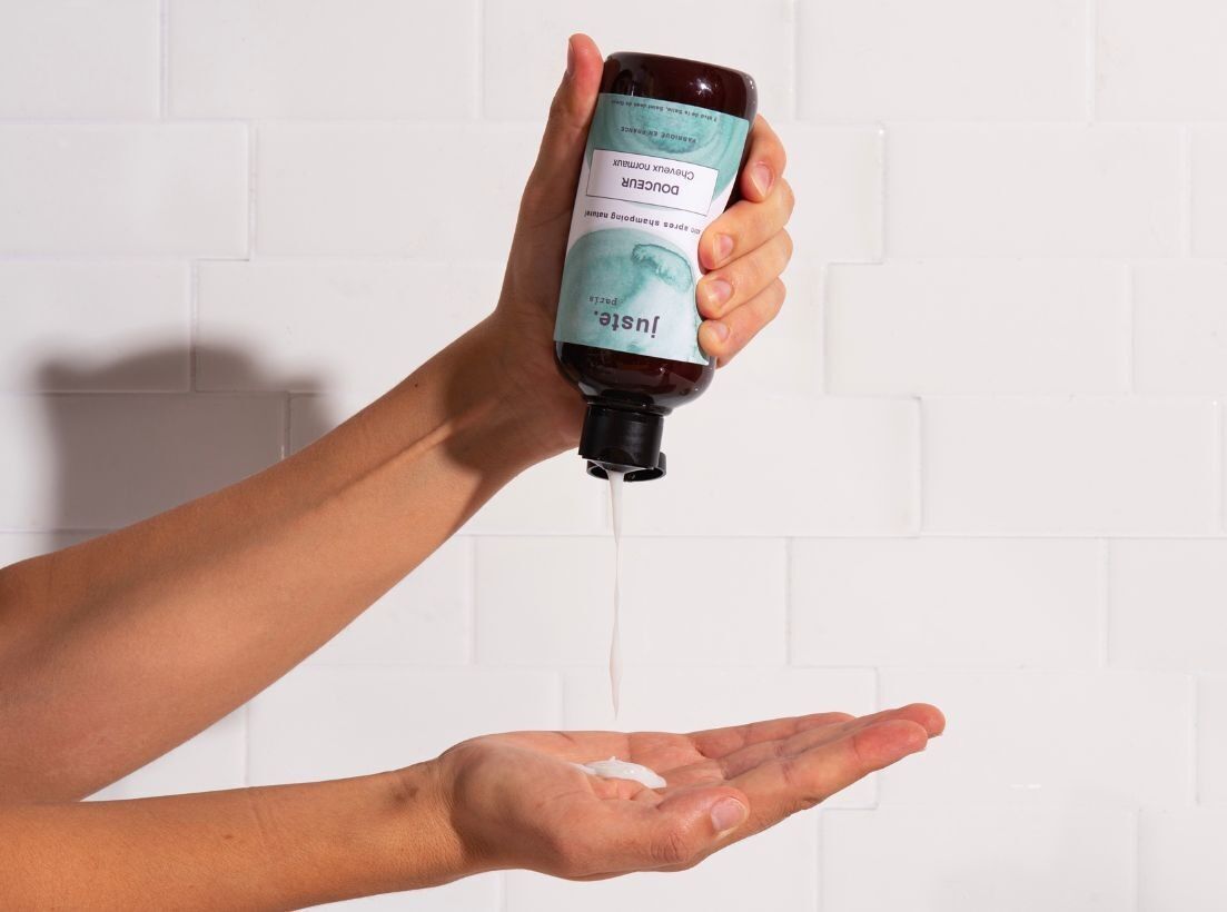 Sanfte Spülung – normales Haar