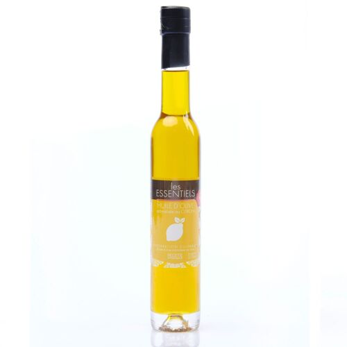 Huile d'olive vierge aromatisée au citron 200ml