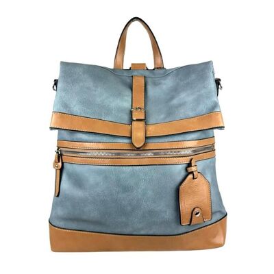 Synthetic Leather Backpack-Shoulder Bag for Women. Promotion