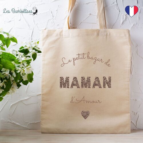 Tote Bag Maman Léopard