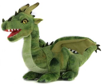 Dragon vert - 40 cm (longueur) - Mots clés : conte de fées, monde des contes de fées, fable, légende, fantaisie, peluche, peluche, peluche, peluche 1