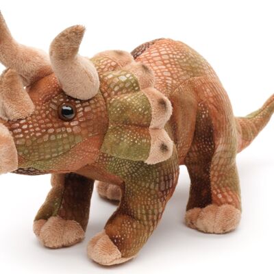 Triceratops, standing - 40 cm (length) - Keywords: dinosaur, dino, prehistoric animal, plush, plush toy, stuffed toy, cuddly toy