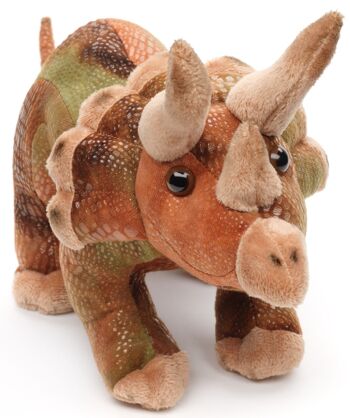 Triceratops, debout - 40 cm (longueur) - Mots clés : dinosaure, dino, animal préhistorique, peluche, peluche, peluche, peluche 2