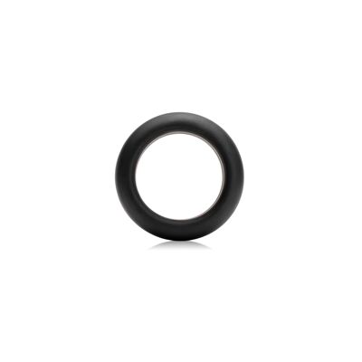 Anillo de silicona para el pene de máxima elasticidad - Negro