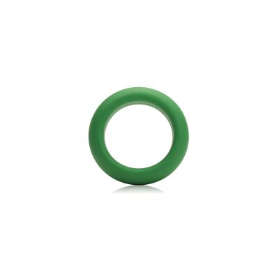 Anello fallico in silicone ad elasticità media - Verde