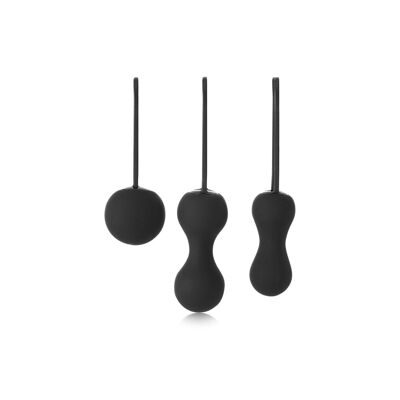 Set de entrenamiento Kegel de 3 pasos Ami - Negro