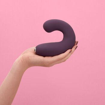 Vibromasseur point G et clitoridien G-Kii - Violet 4