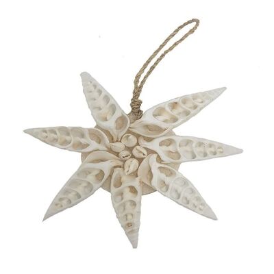 Vie Naturals Handmade SeaShell Hanging Ornament