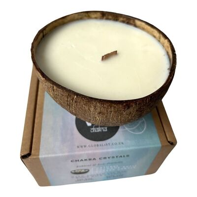 Coconut Shell Candle