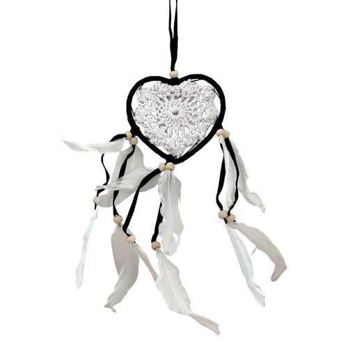 Heart Shaped Dream Catcher, 9cm