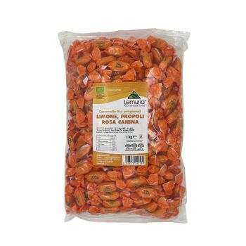 Bonbons sans gluten et bio - BONBONS CITRON, PROPOLIS, ÉGALIER musquée 1 kg 1