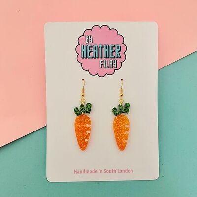 Carrot Earrings