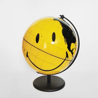 Smiley-Weltglobus | Gelb