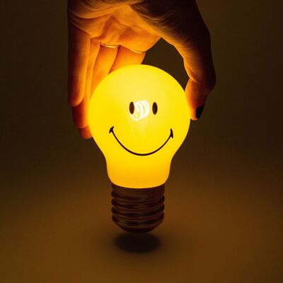Kabellose LED-Glühbirne | Smiley