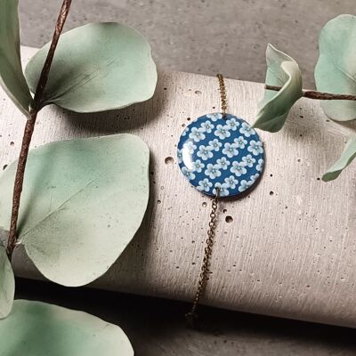 Saumur bracelet – floral pattern 1212