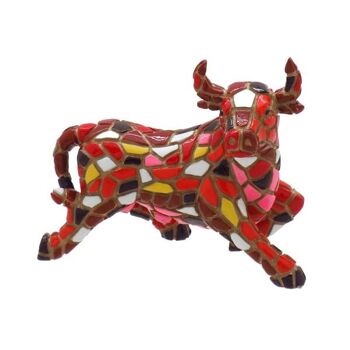 Figurine en mosaïque de taureau Espagne 3