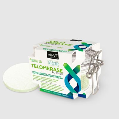 Discos Tonificantes y Limpieza profunda Telomerase Booster 50 Pads