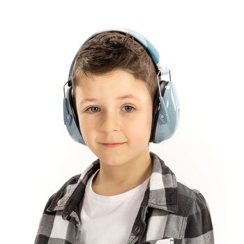 Protège-oreilles capsule SilentGuard Kids, bleu 4
