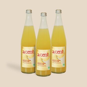 Accent Ginger Beer Bio 70cl 1