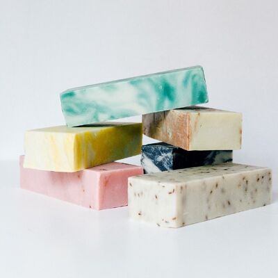 Soap 1,200kg / 9 types (depending on availability) Aloe Vera, Red and White Clay, Dead Sea Mud, Lavender, Grapefruit, Rosehip.