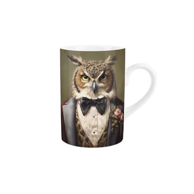 Edwardian Animal Owl Mug