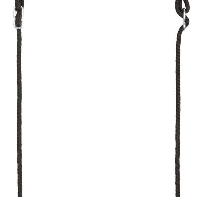 Trapeze swing with gymnastics rings “Black Line” | swing | Wood