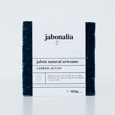 Soap with activated Carbon 100g - Black Charcoal Soap
