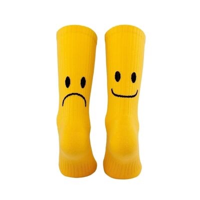 Chaussettes de sport Smiley de PATRON SOCKS - RESTEZ COOL, JOUEZ COOL !