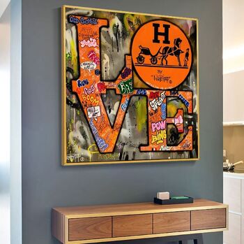 Affiches love Hermès - Poster pour décoration d'intérieur 4
