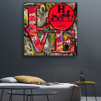 Affiches love Hermès - Poster pour décoration d'intérieur 5