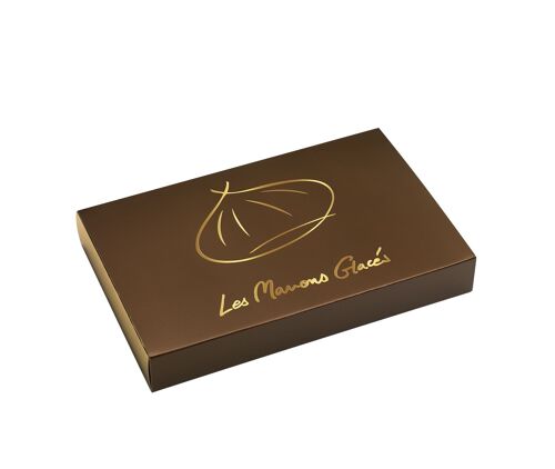 Coffret 12 marrons glacés Flowpack